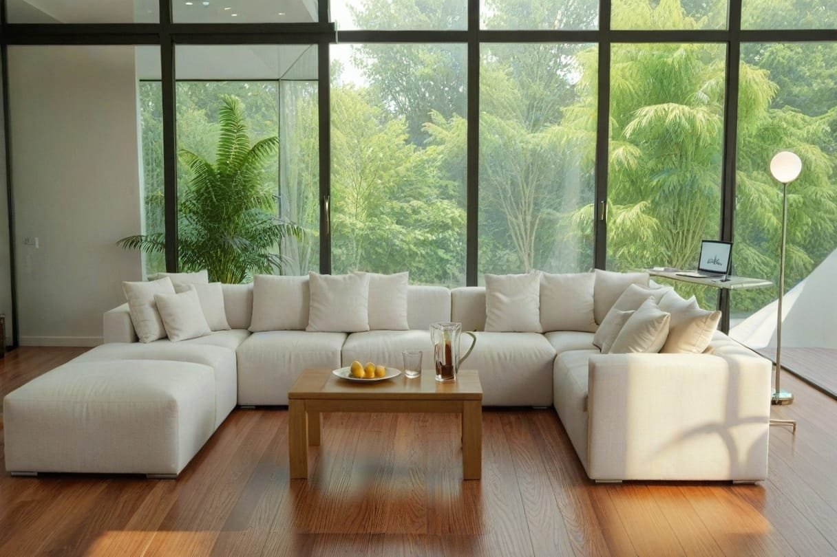 Narożnik w salonie marzeń, idealny do relaksu